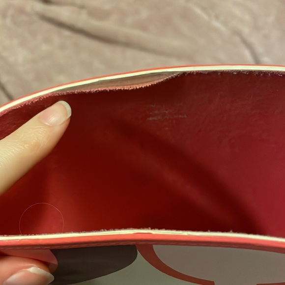 Size 7 pink and purple Coach Rainboots - Picture 7 of 8